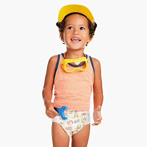  The Honest Company Training Pants, Construction Zone, 3T/4T, 92  Count : Baby