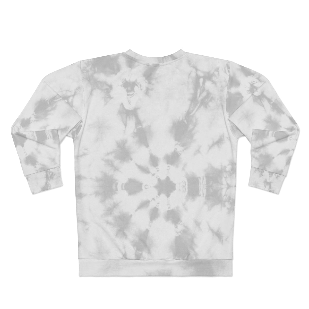 Classic Mama Script - Grey Tie Dye AOP Unisex Sweatshirt