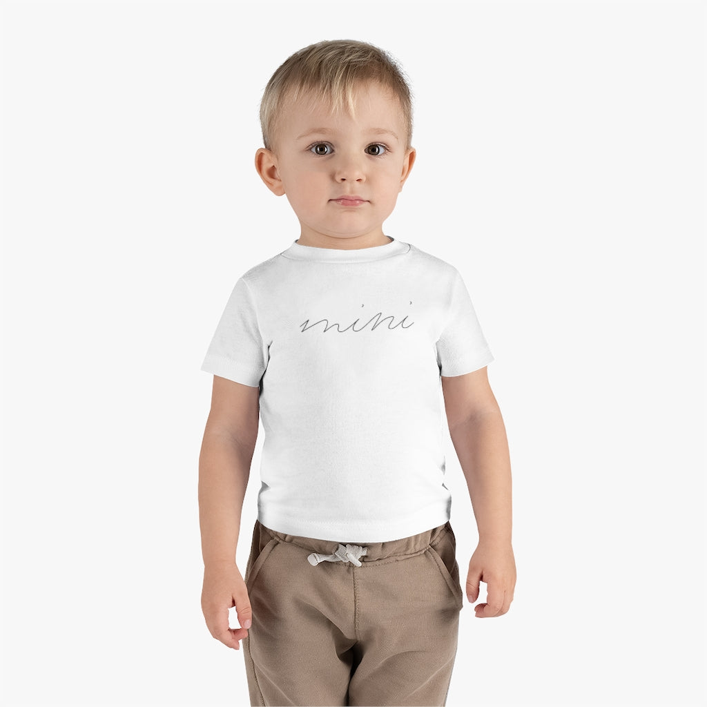 Infant Mini Script - Infant Cotton Jersey Tee