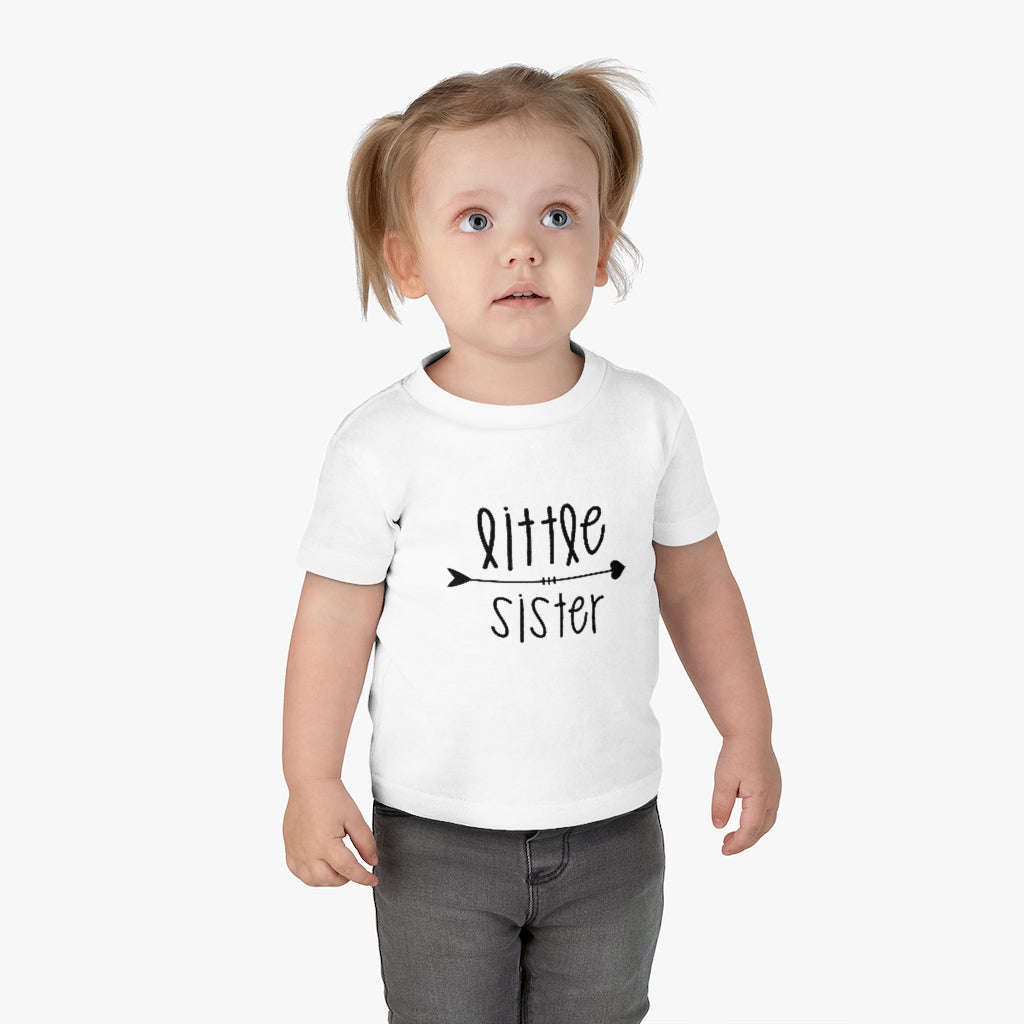 Sister/Brother Infant Cotton Jersey Tee