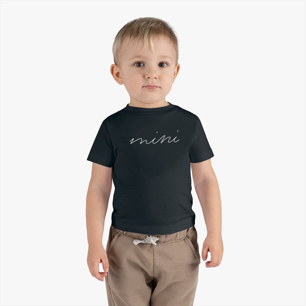 Infant Mini Script - Infant Cotton Jersey Tee