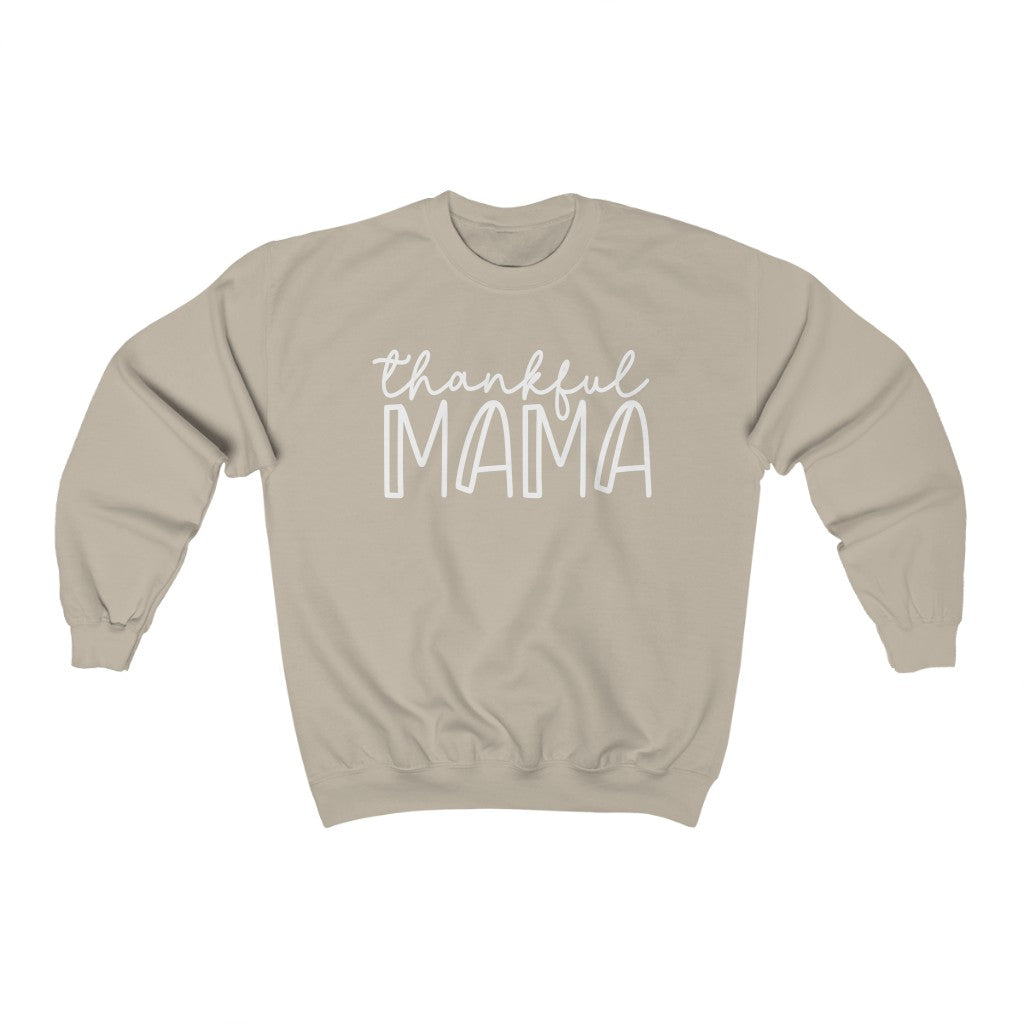 Whimsy Thankful Mama - Unisex Heavy Blend™ Crewneck Sweatshirt