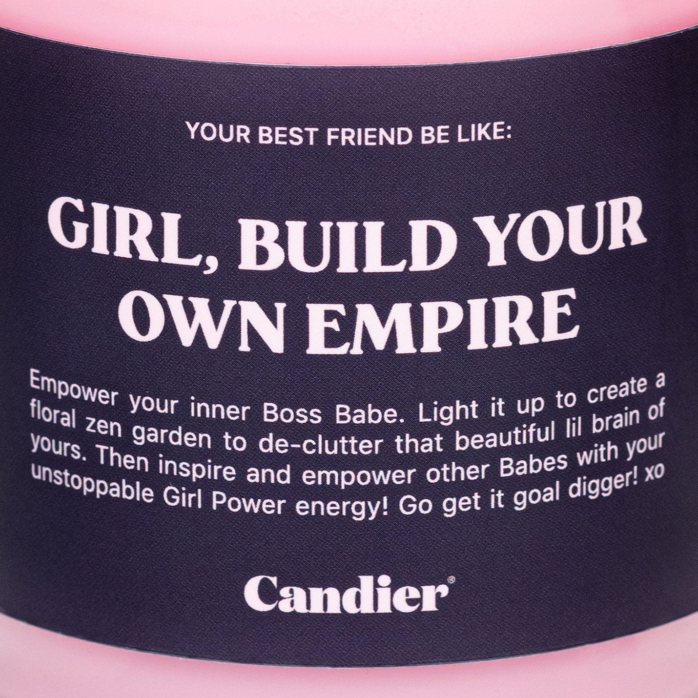 "Build Your Empire" Candle